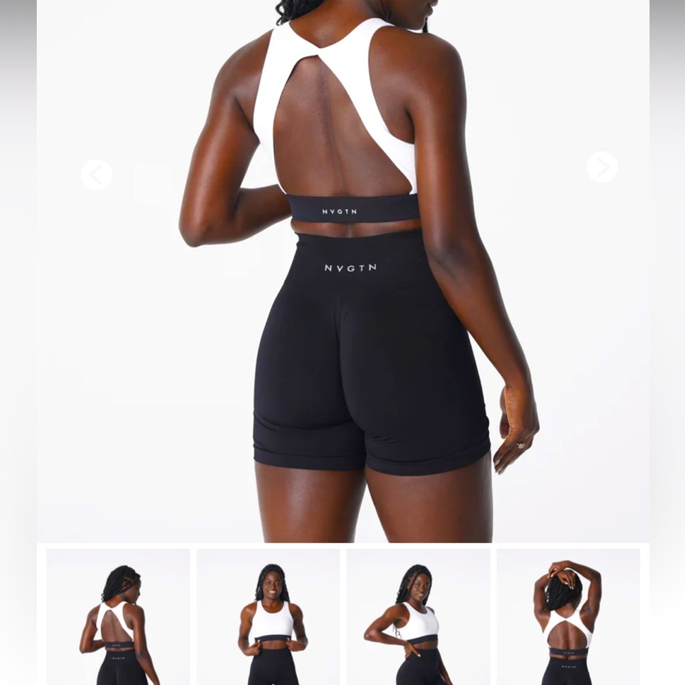 NVGTN White Agility Bra